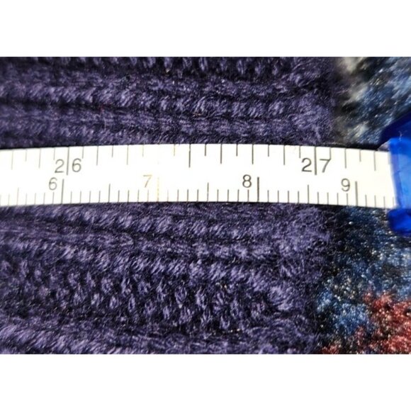 Vintage Ugly Christmas Sweater Izod Size L100% Cotton Unisex Knit Pullover 90s C - Picture 14 of 14